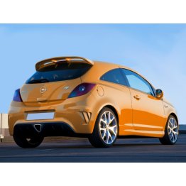 Спойлер на крышку багажника OPC / VXR Look на Opel Corsa D 3D